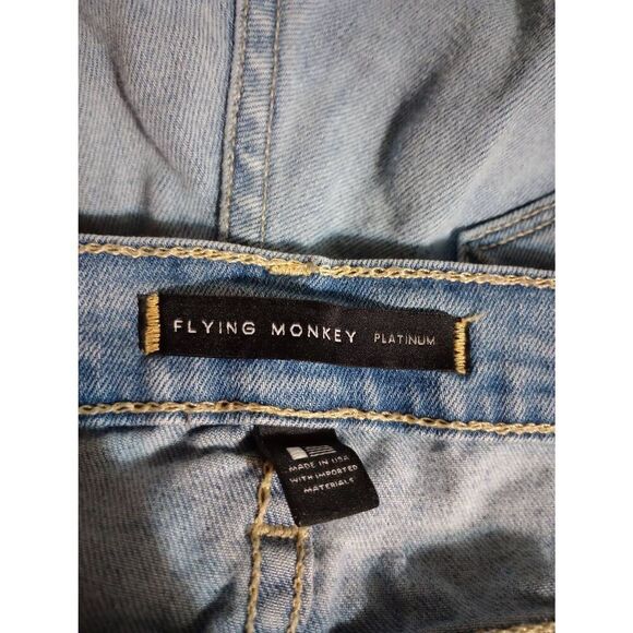 Flying Monkey Jeans Ladies 29 Skinny Distressed - Picture 5 of 8